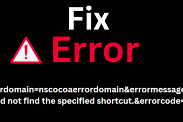 errordomain=nscocoaerrordomain&errormessage=could not find the specified shortcut.&errorcode=4